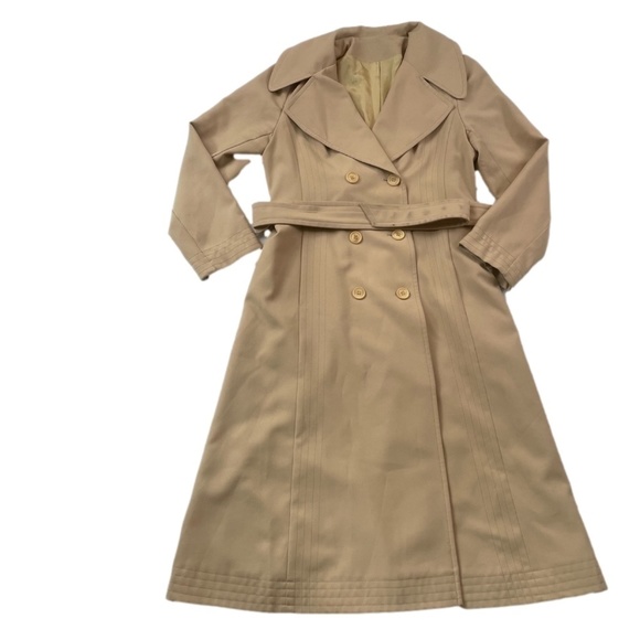Bonders Made in the USA Tan Trench Coat - Picture 1 of 8